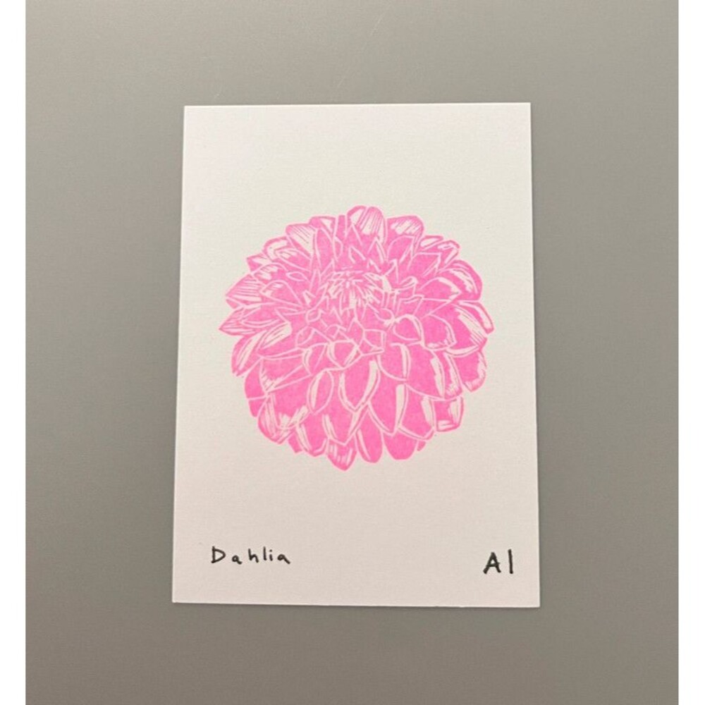 Ana Inciardi Mini Print - Dahlia